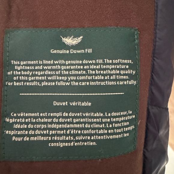 Lauren Ralph Lauren Men's Wool Blend Down/Feather Camel Coat - Picture 8 of 16